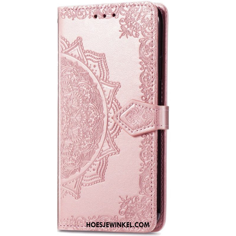Leren Hoesje Voor Xiaomi 14t Pro Barokke Mandala