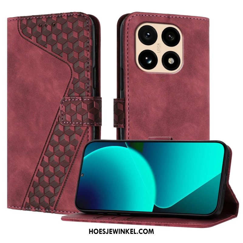 Leren Hoesje Voor Xiaomi 15t Design 7