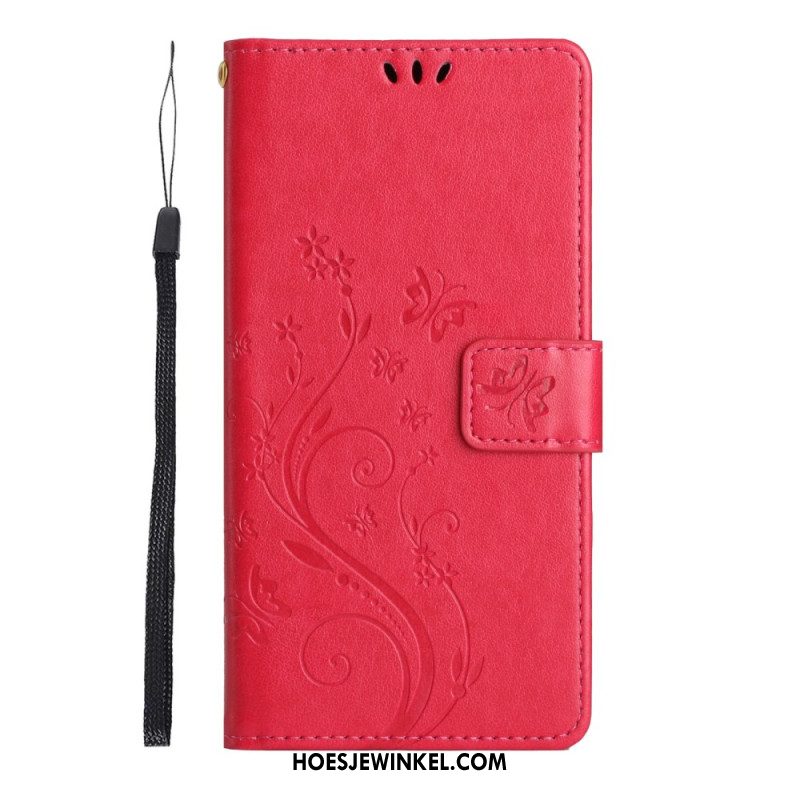 Leren Hoesje Voor Xiaomi 15t Floralie