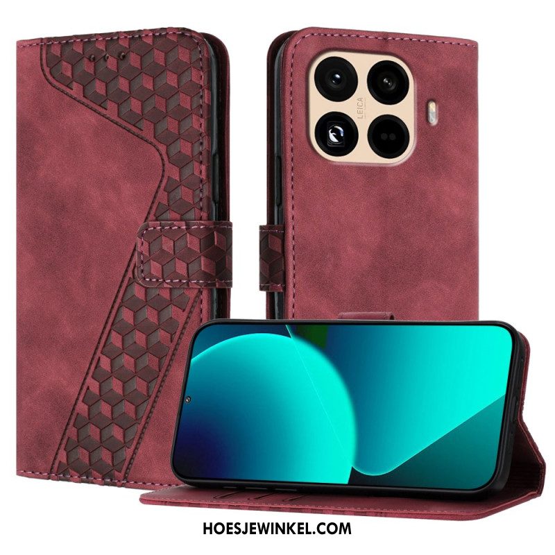 Leren Hoesje Voor Xiaomi 15t Pro Design 7