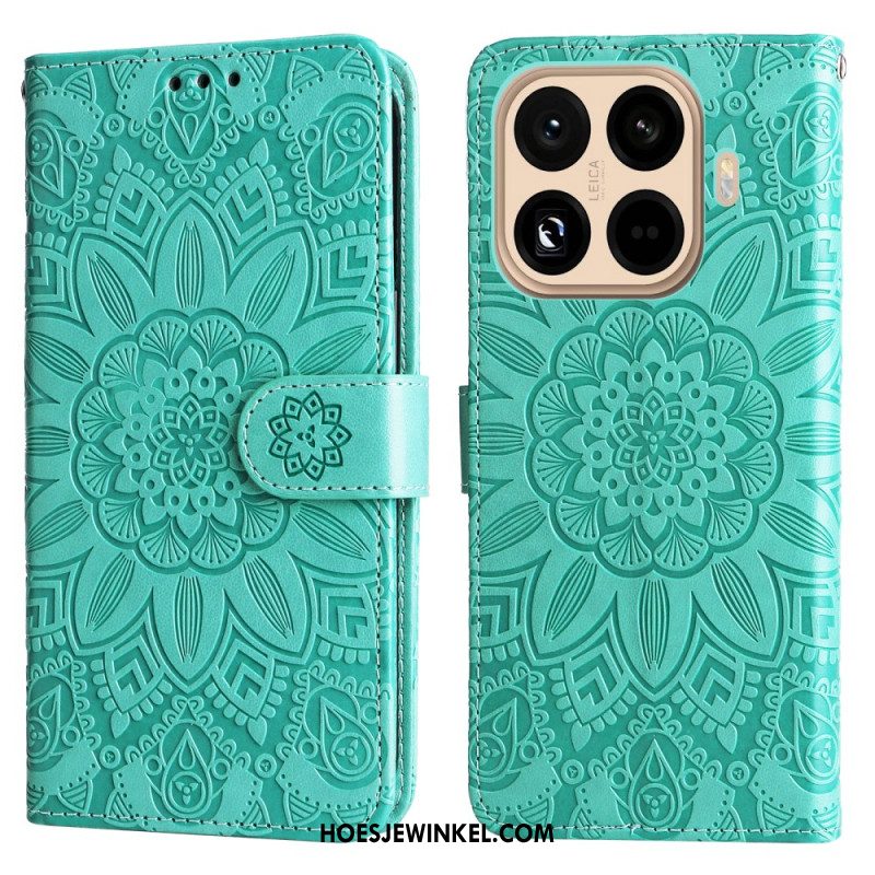 Leren Hoesje Voor Xiaomi 15t Pro Mandala