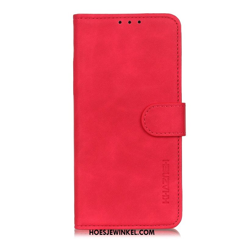 Leren Hoesje Voor Xiaomi 15t Suède-effect Khazneh