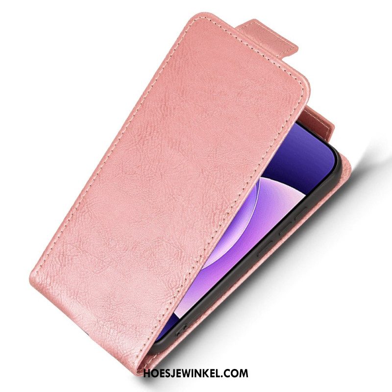 Leren Hoesje Voor Xiaomi 17 Pro Verticale Klep