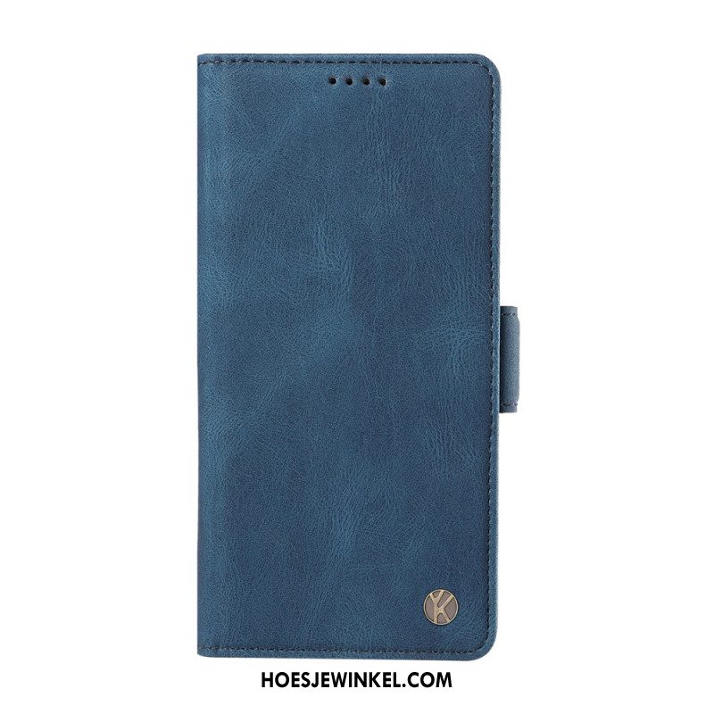 Leren Hoesje Voor Xiaomi 17 Yikatu Suède-effect