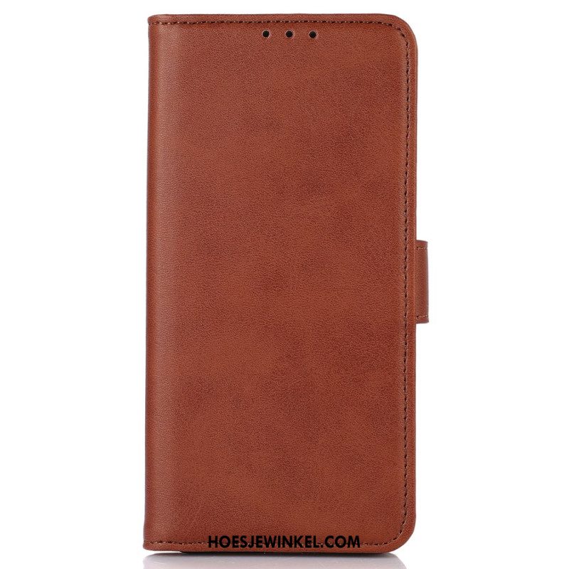 Leren Hoesje Voor Xiaomi Redmi Note 14 4g De Klassieker