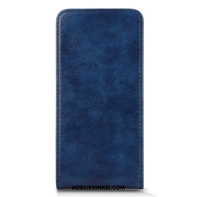 Leren Hoesje Voor Xiaomi Redmi Note 14 5g Verticale Klep
