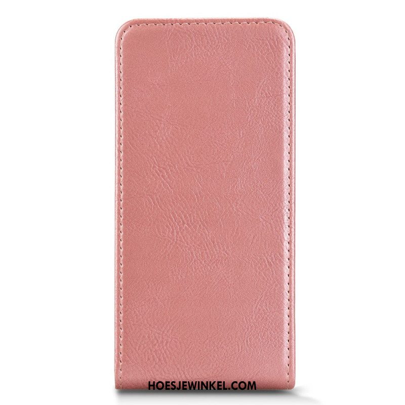 Leren Hoesje Voor Xiaomi Redmi Note 14 5g Verticale Klep
