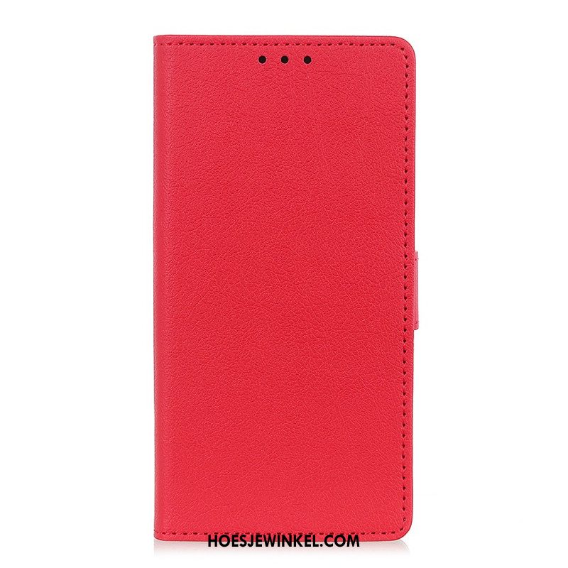 Leren Hoesje Voor Xiaomi Redmi Note 14 Pro 5g Klassiek