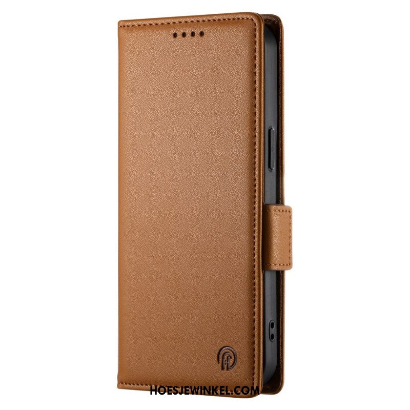 Leren Hoesje Voor Xiaomi Redmi Note 14 Pro 5g Stijlvol