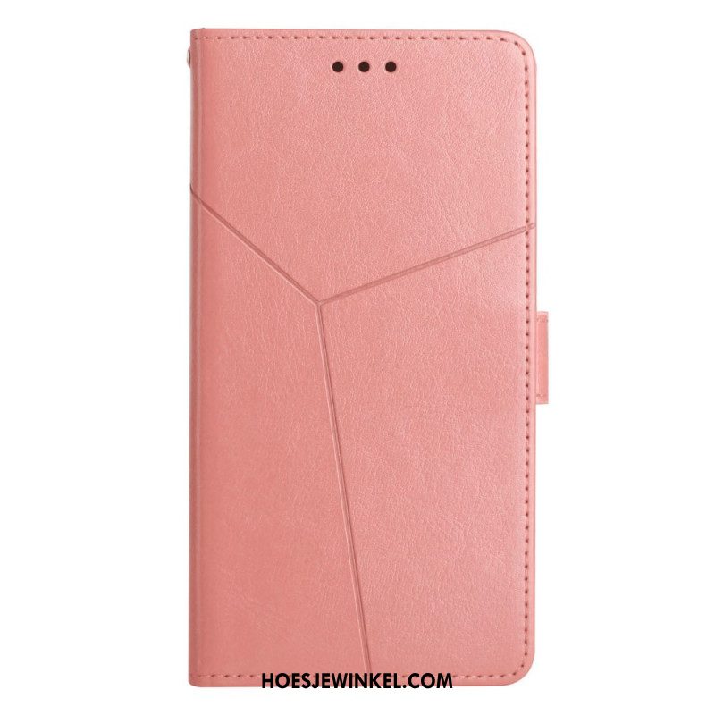 Leren Hoesje Voor Xiaomi Redmi Note 14 Pro 5g Y-vormige Band