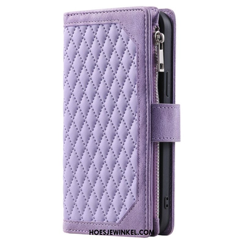 Leren Hoesje Voor Xiaomi Redmi Note 14 Pro Plus 5g Gewatteerde Portemonnee