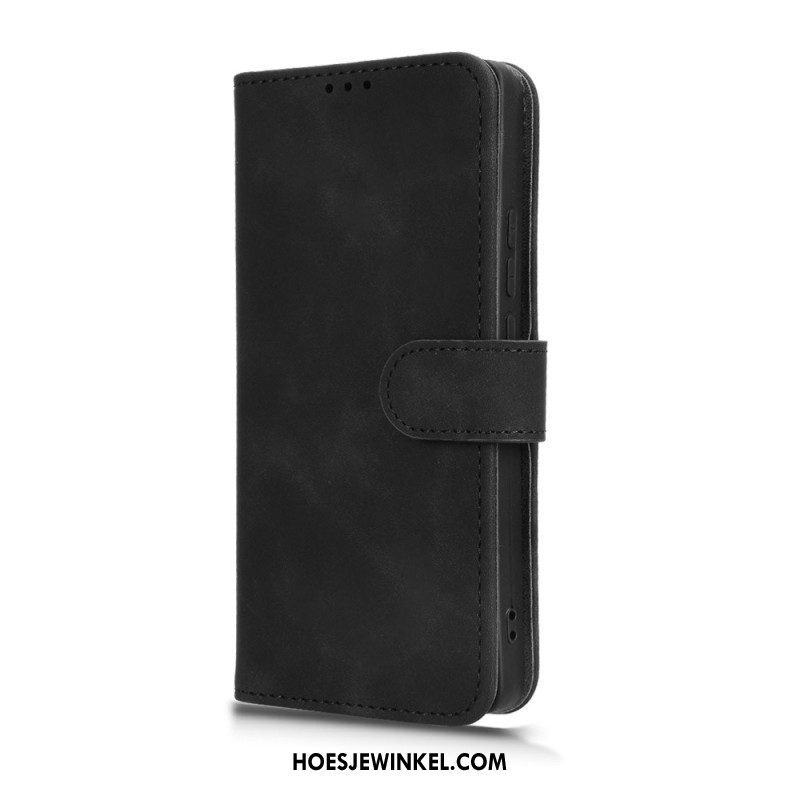 Leren Hoesje Voor Xiaomi Redmi Note 14s Suède-effect