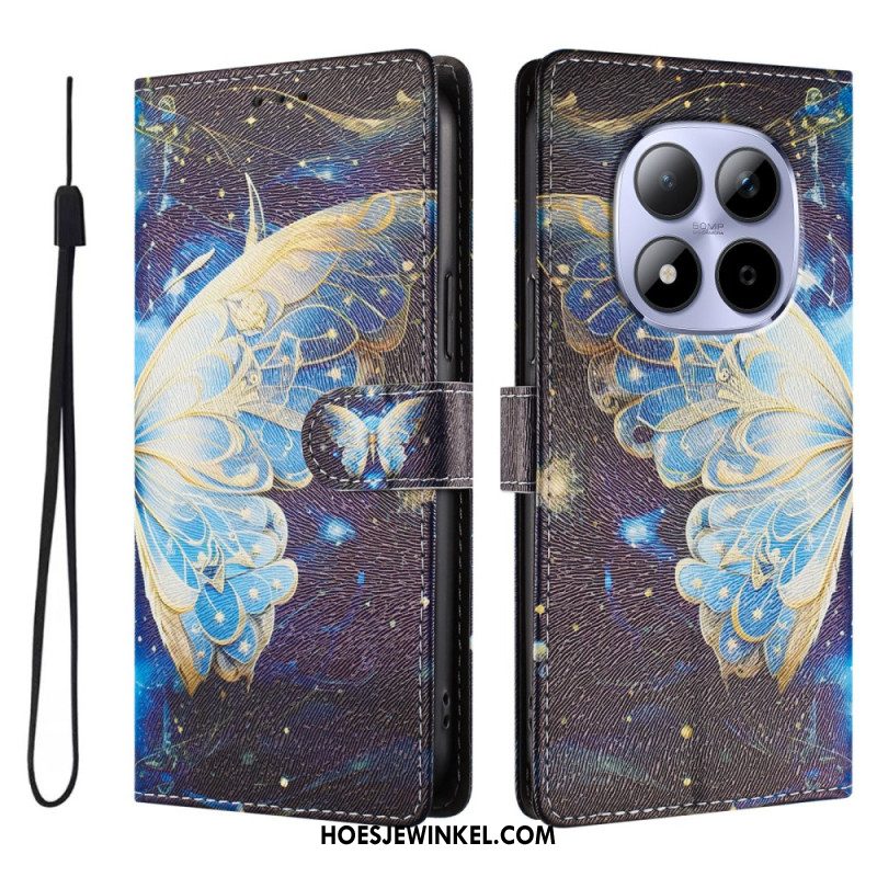 Leren Hoesje Voor Xiaomi Redmi Note 15 Pro 5g Patroon