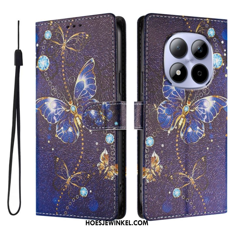 Leren Hoesje Voor Xiaomi Redmi Note 15 Pro 5g Patroon