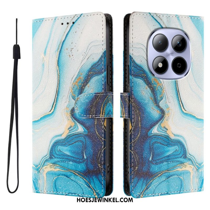 Leren Hoesje Voor Xiaomi Redmi Note 15 Pro 5g Patroon