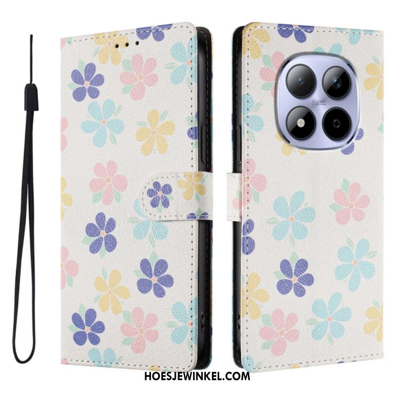 Leren Hoesje Voor Xiaomi Redmi Note 15 Pro 5g Patroon