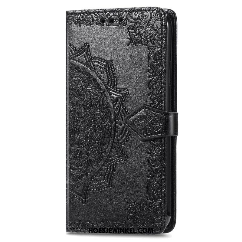 Leren Hoesje Voor Xiaomi Redmi Note 15 Pro Plus 5g Barok Mandala