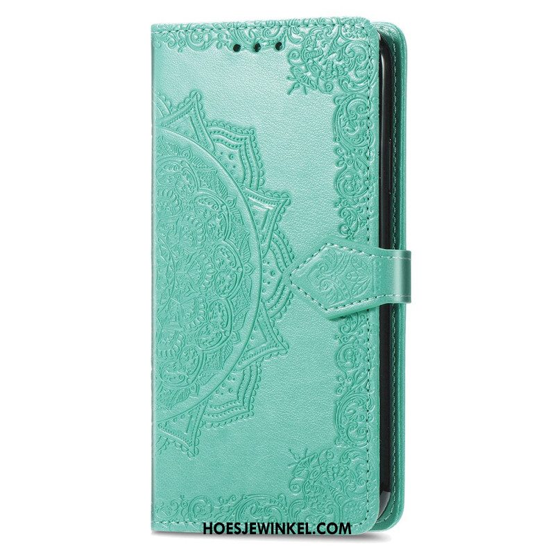 Leren Hoesje Voor Xiaomi Redmi Note 15 Pro Plus 5g Barok Mandala