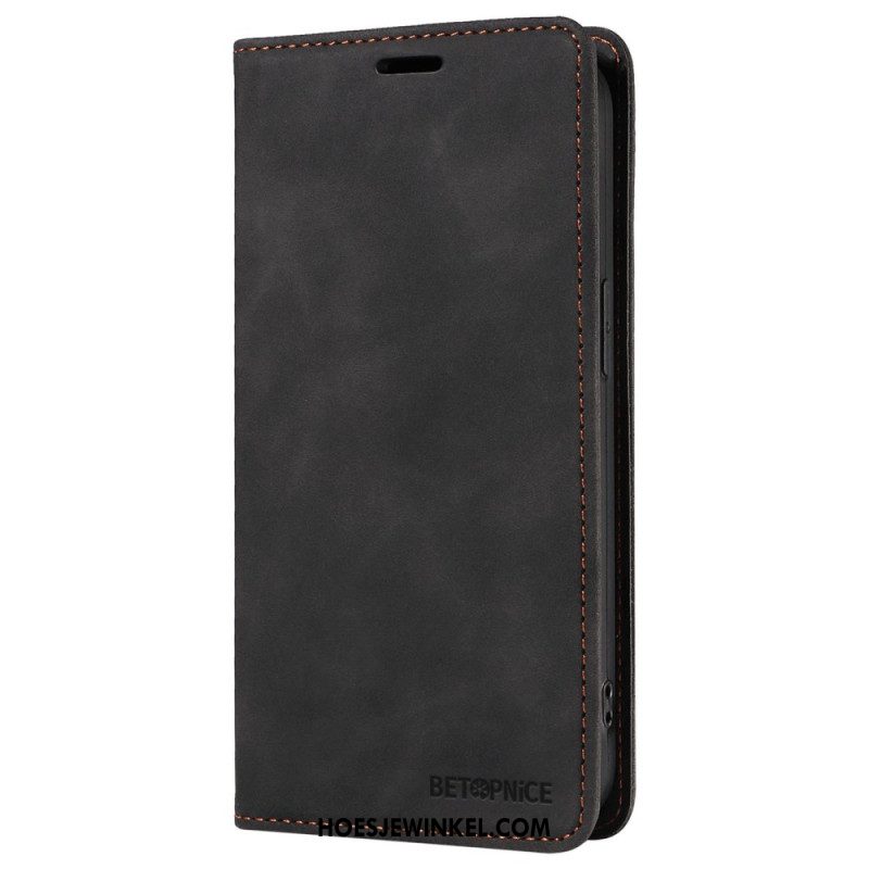 Leren Hoesje Xiaomi 14 Betopnice Rfid-blokkeerbehuizing