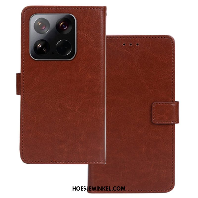 Leren Hoesje Xiaomi 15 Idewei Bescherming Hoesje