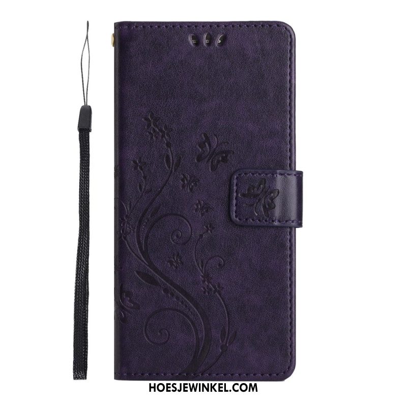 Leren Hoesje Xiaomi 15 Pro Bloemen Bescherming Hoesje