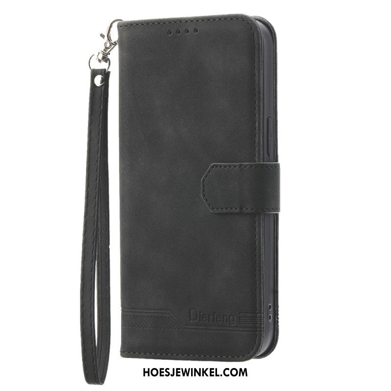 Leren Hoesje Xiaomi 15 Pro Dierfeng Bescherming Hoesje