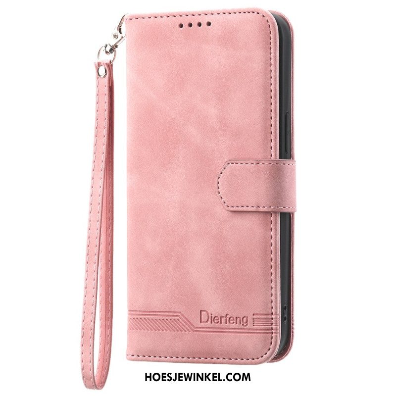 Leren Hoesje Xiaomi 15 Pro Dierfeng Bescherming Hoesje