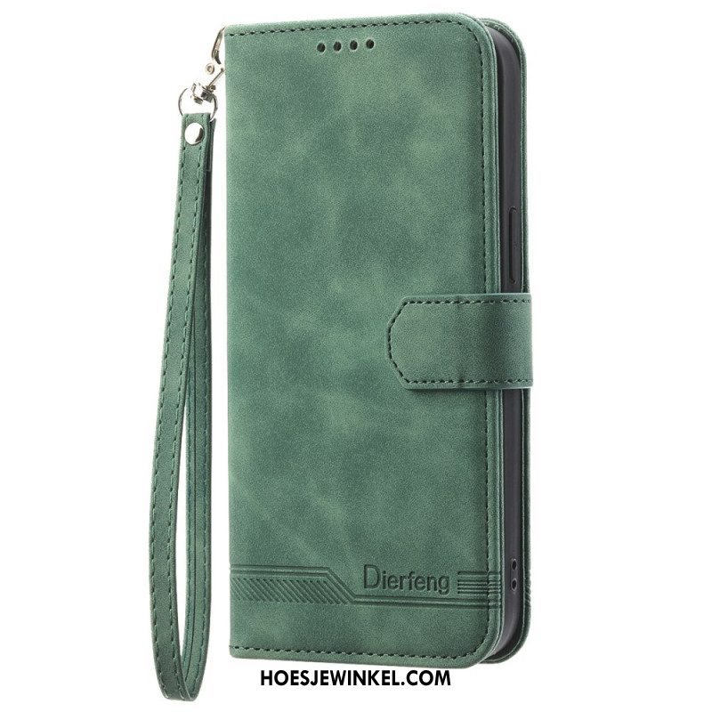 Leren Hoesje Xiaomi 15 Pro Dierfeng Bescherming Hoesje