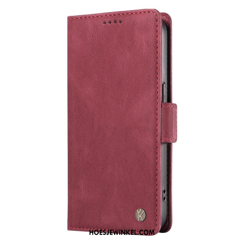 Leren Hoesje Xiaomi 15 Yikatu Suède-effect