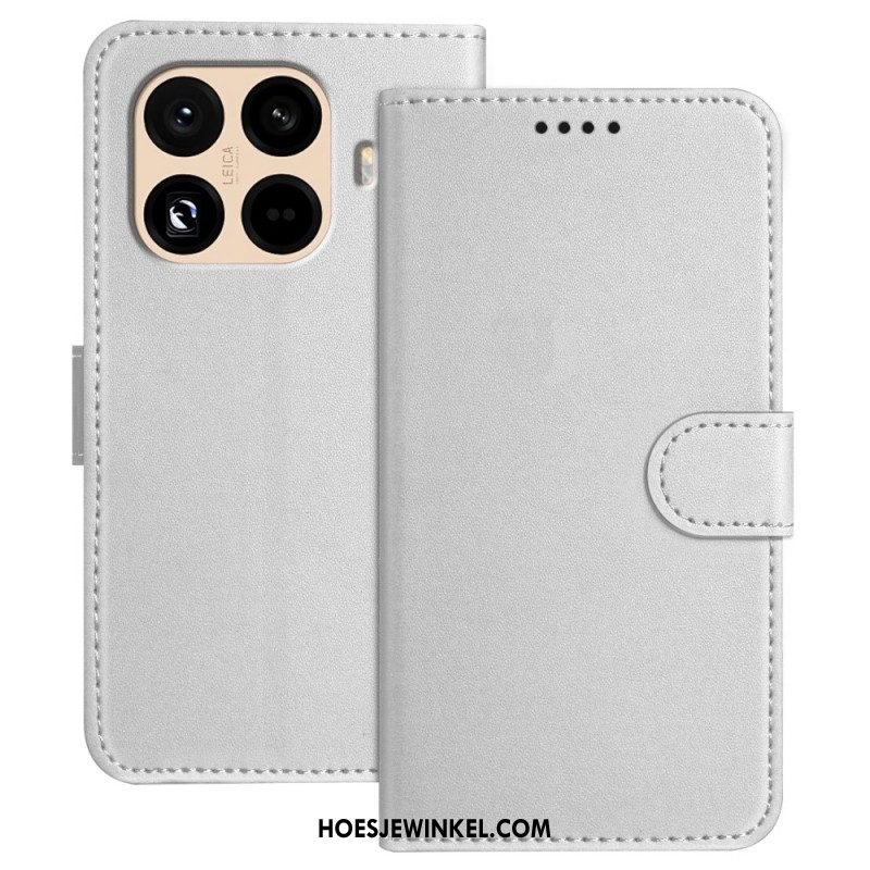 Leren Hoesje Xiaomi 15t Pro Couture Portemonnee