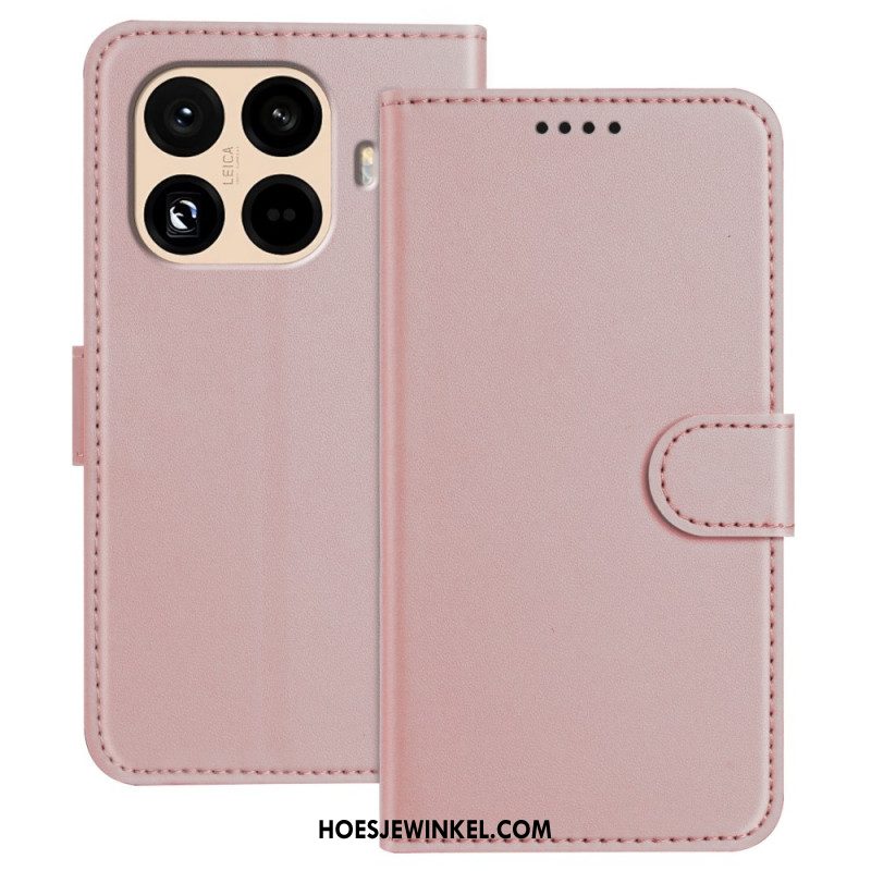 Leren Hoesje Xiaomi 15t Pro Couture Portemonnee