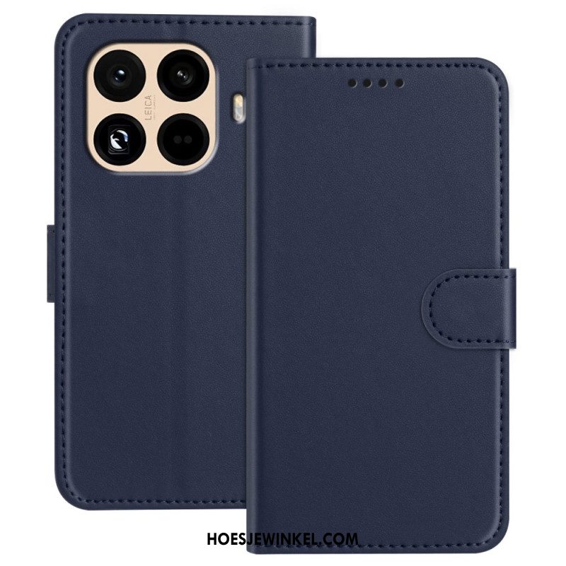 Leren Hoesje Xiaomi 15t Pro Couture Portemonnee