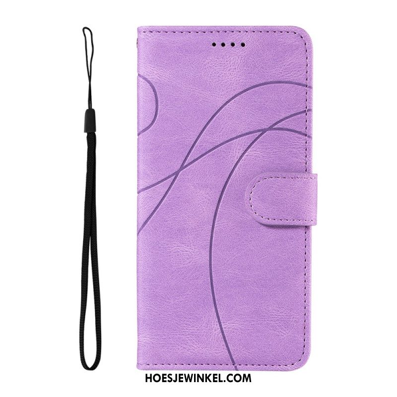 Leren Hoesje Xiaomi 15t Pro Golvend Bescherming Hoesje