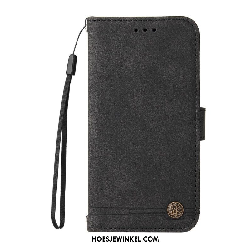 Leren Hoesje Xiaomi 15t Pro Klinknagel