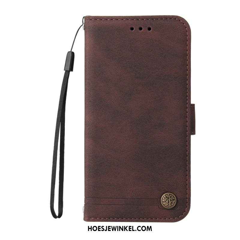 Leren Hoesje Xiaomi 15t Pro Klinknagel