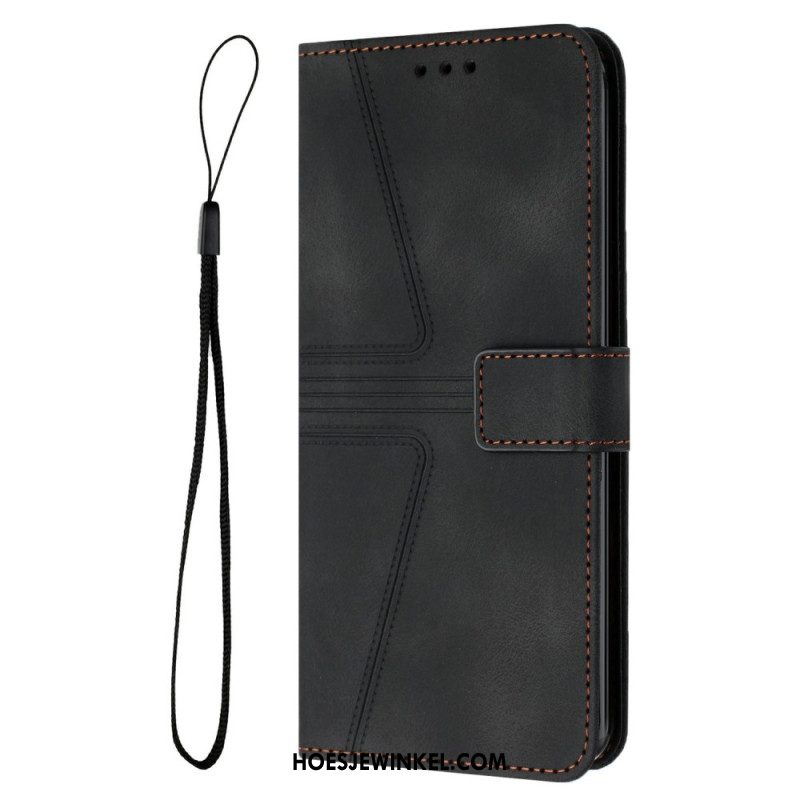 Leren Hoesje Xiaomi 15t Pro Retro Suède-effect Bescherming Hoesje