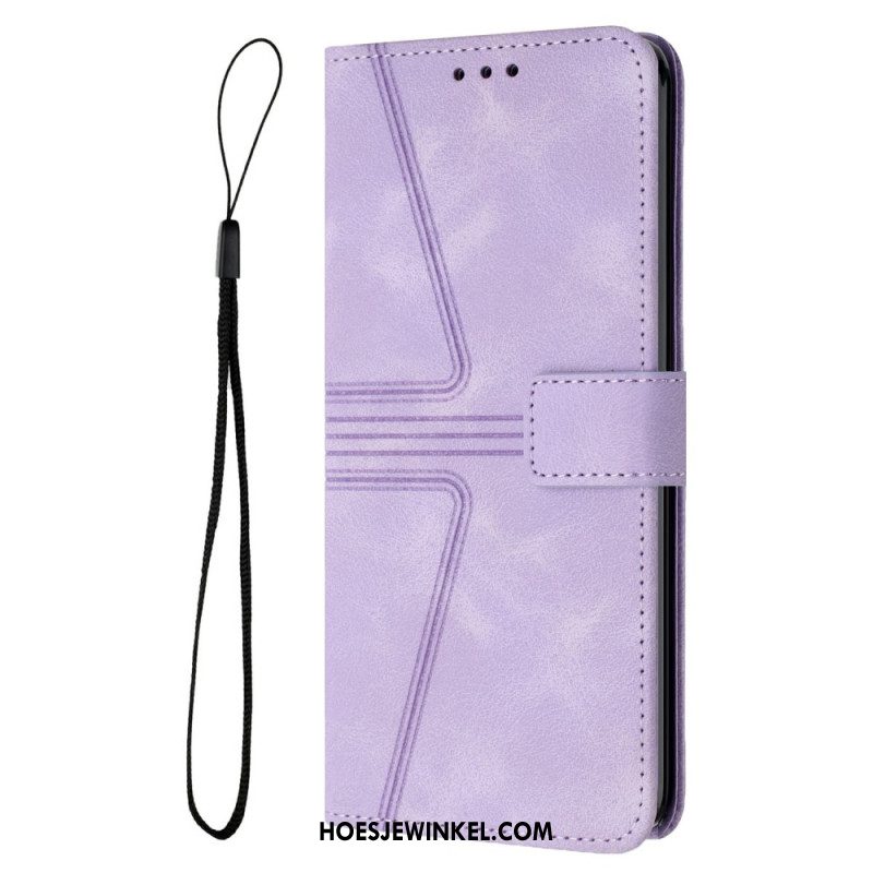 Leren Hoesje Xiaomi 15t Pro Retro Suède-effect Bescherming Hoesje