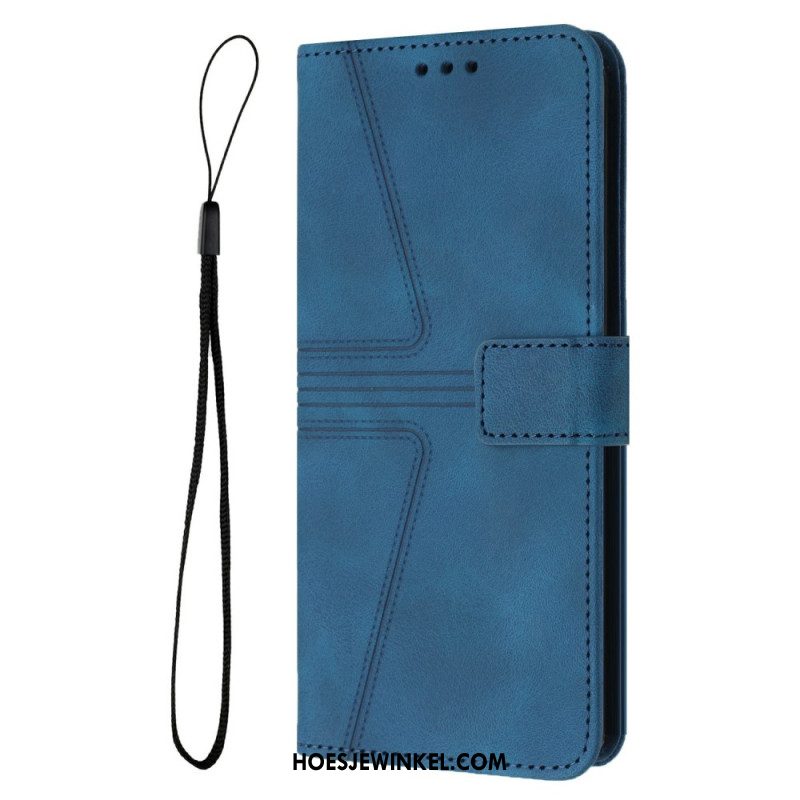 Leren Hoesje Xiaomi 15t Pro Retro Suède-effect Bescherming Hoesje