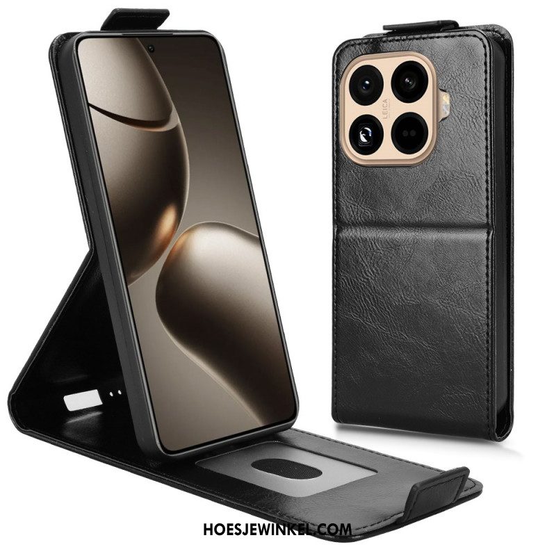 Leren Hoesje Xiaomi 15t Pro Verticaal Flip-design
