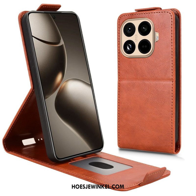 Leren Hoesje Xiaomi 15t Pro Verticaal Flip-design