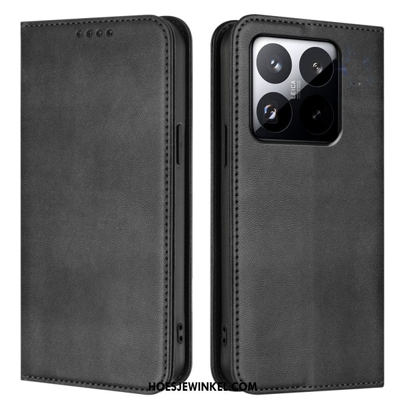Leren Hoesje Xiaomi 15t Vintage Portemonnee