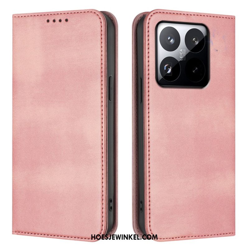 Leren Hoesje Xiaomi 15t Vintage Portemonnee