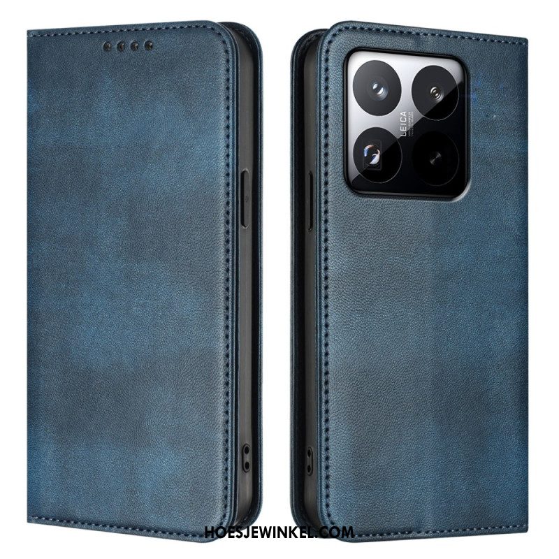 Leren Hoesje Xiaomi 15t Vintage Portemonnee