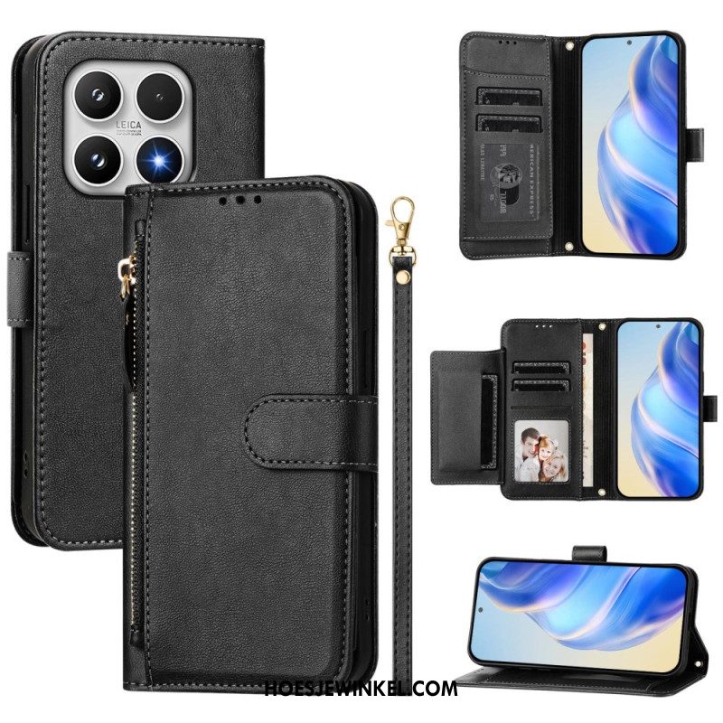 Leren Hoesje Xiaomi 17 Multifunctioneel Bescherming Hoesje