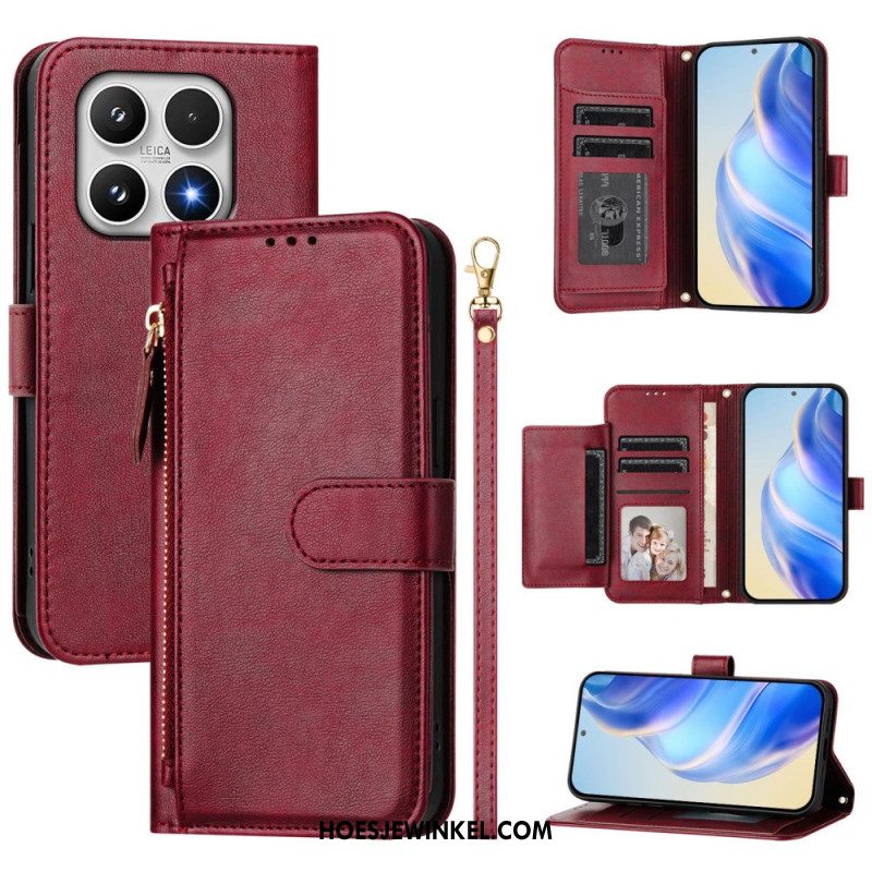 Leren Hoesje Xiaomi 17 Multifunctioneel Bescherming Hoesje