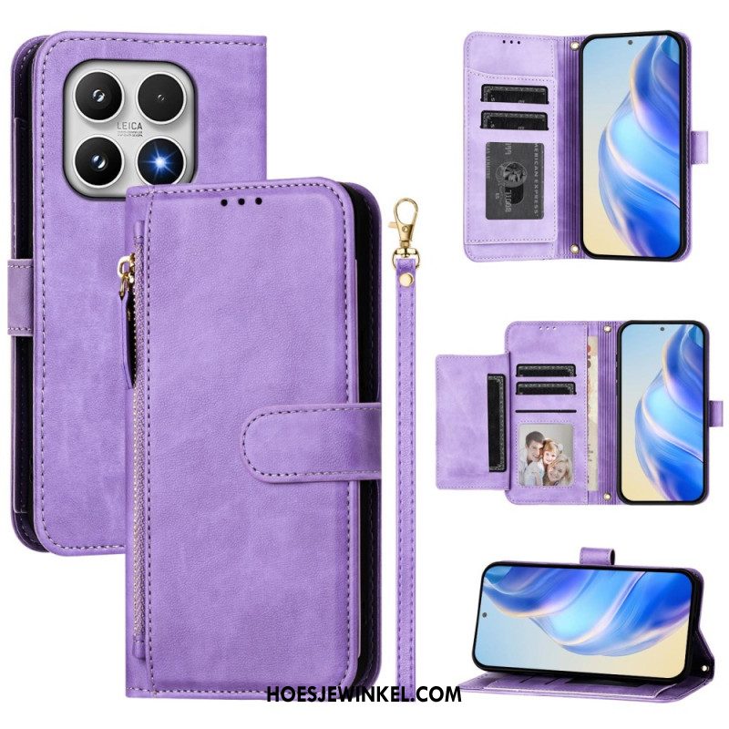 Leren Hoesje Xiaomi 17 Multifunctioneel Bescherming Hoesje
