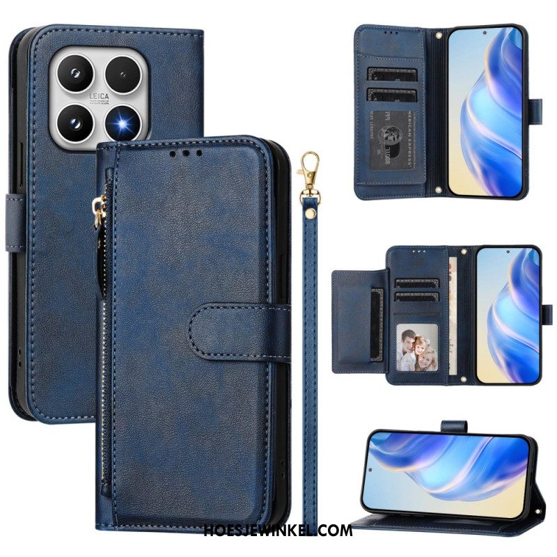 Leren Hoesje Xiaomi 17 Multifunctioneel Bescherming Hoesje