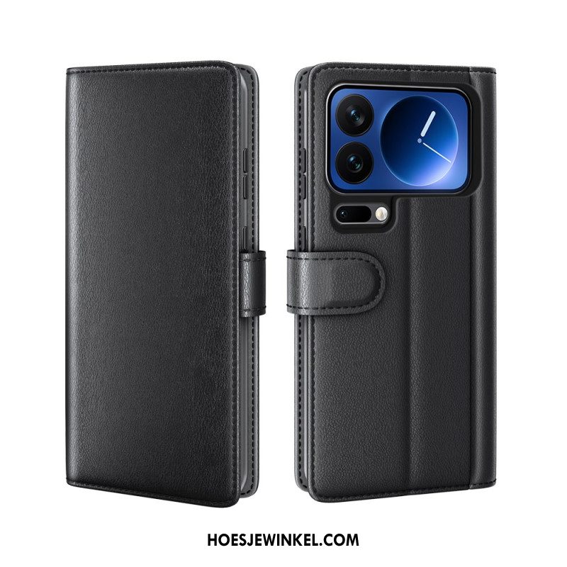 Leren Hoesje Xiaomi 17 Pro Echt Leer