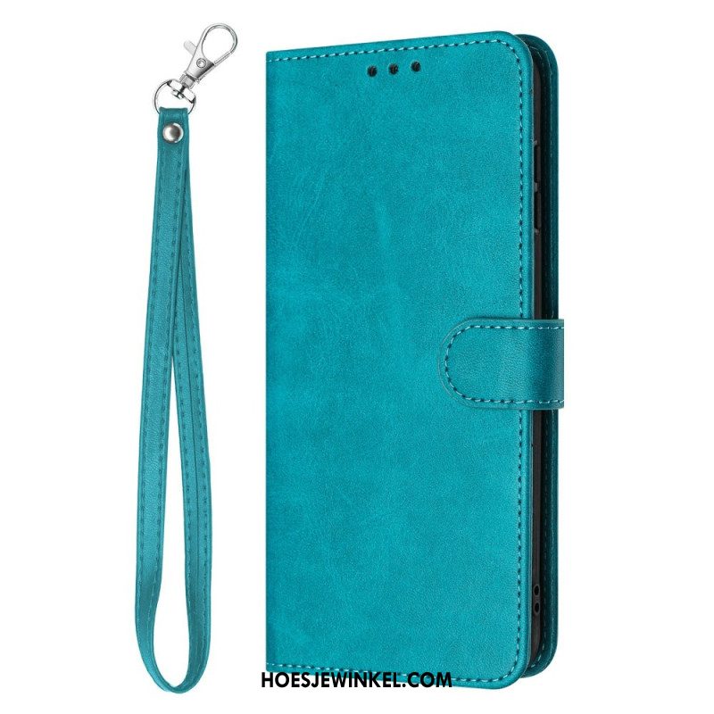 Leren Hoesje Xiaomi 17 Pro Leereffect Met Koord