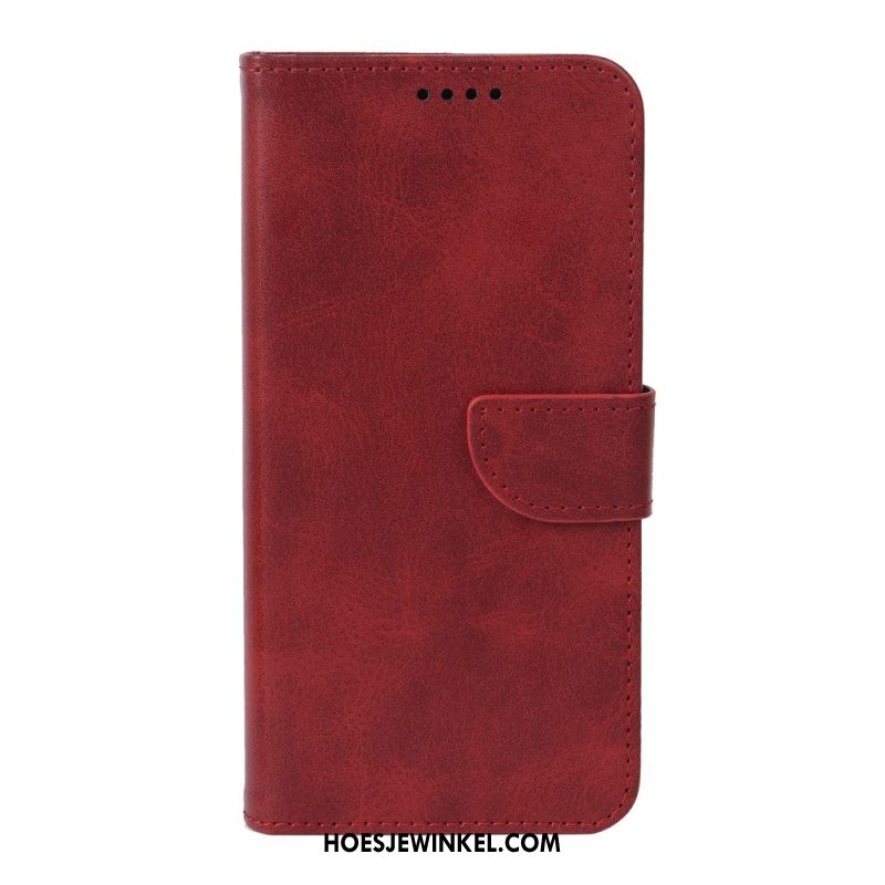 Leren Hoesje Xiaomi 17 Pro Max Standaard En Magnetische Sluiting Bescherming Hoesje